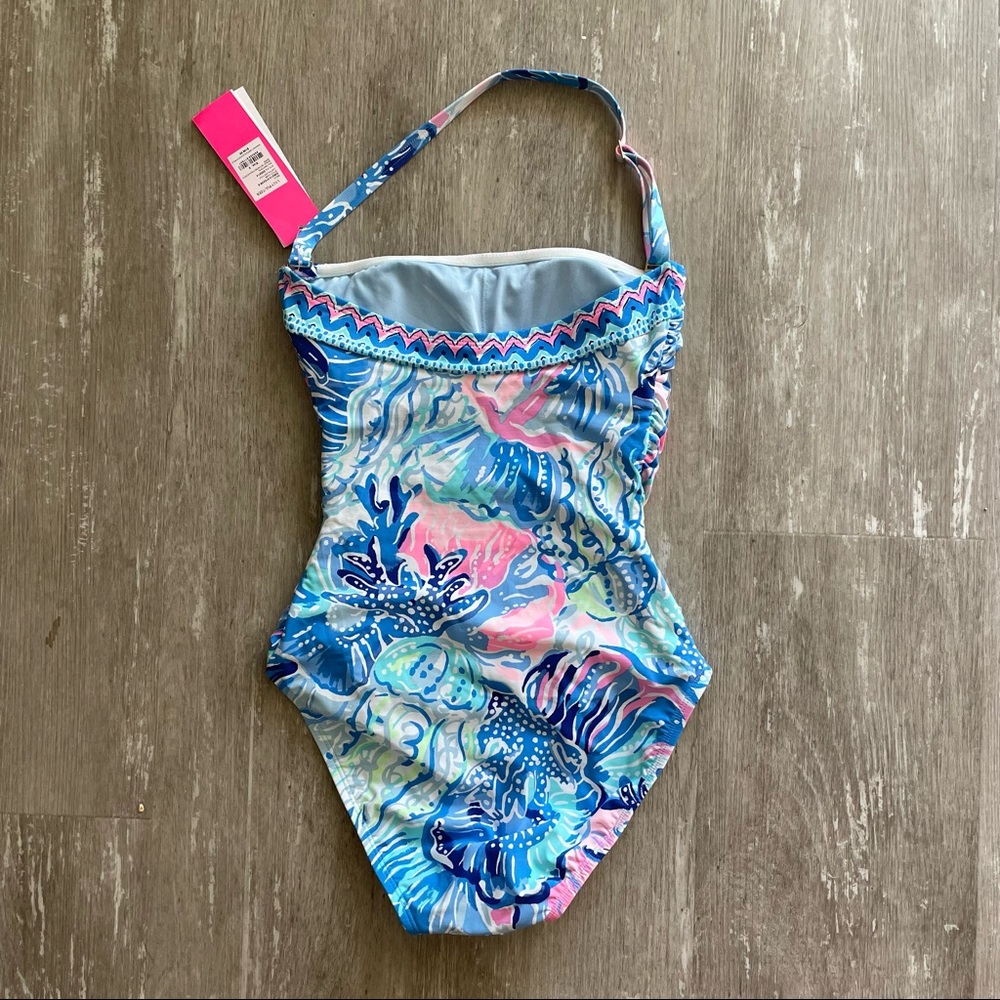 Sold Lilly Pulitzer Justina One-Piece Swimsuit - Picture 3 of 7